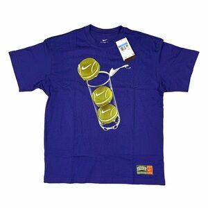 Nike Men’s Graphic T-Shirt sz M Paris Court M90 Nike Tee Top Tennis HJ3468-539